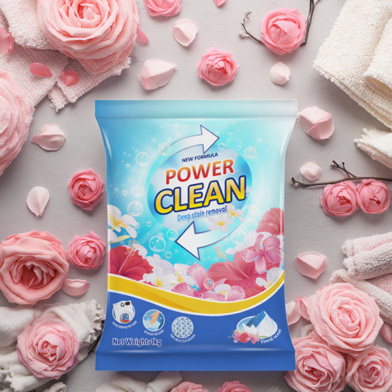 Laundry Detergent Factory - OEM Floral Scent High Foam Detergent