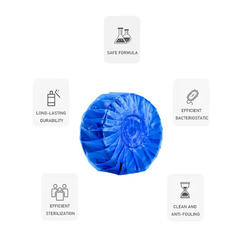 Toilet Cleaner Supplier - Blue Bubble Bowl Cleaning Tablet