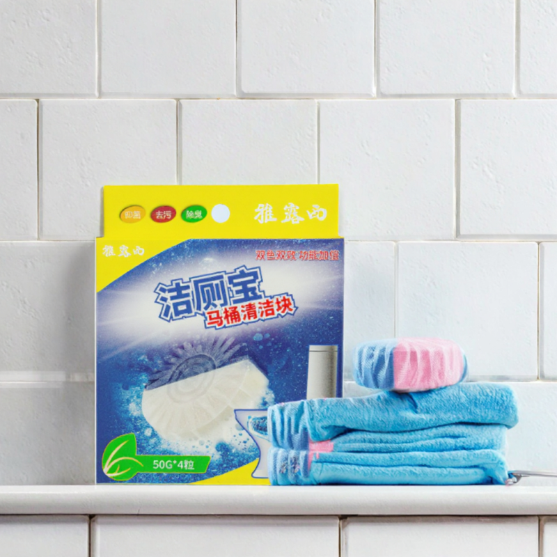 Toilet Cleaner Factory - Long-lasting Blue Toilet Block OEM