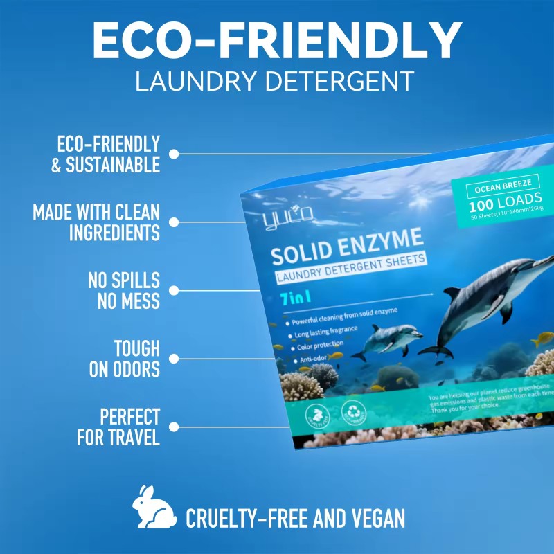 Laundry Tablets Manufacturer - Hypoallergenic Ocean Scent Tablet