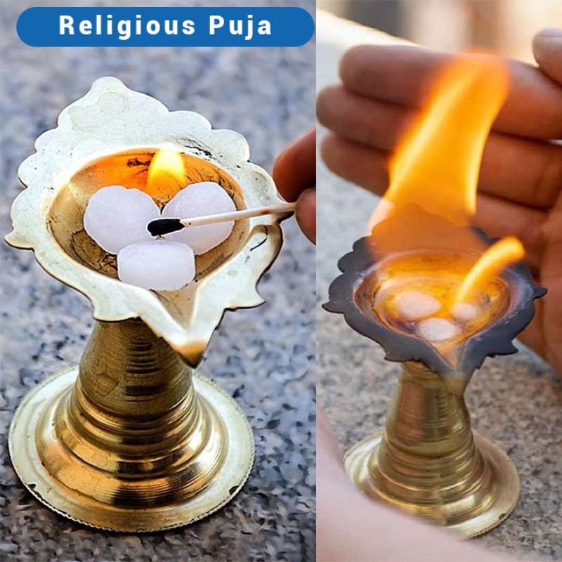 Camphor Tablets Factory - 300g Deer Brand Puja Camphor