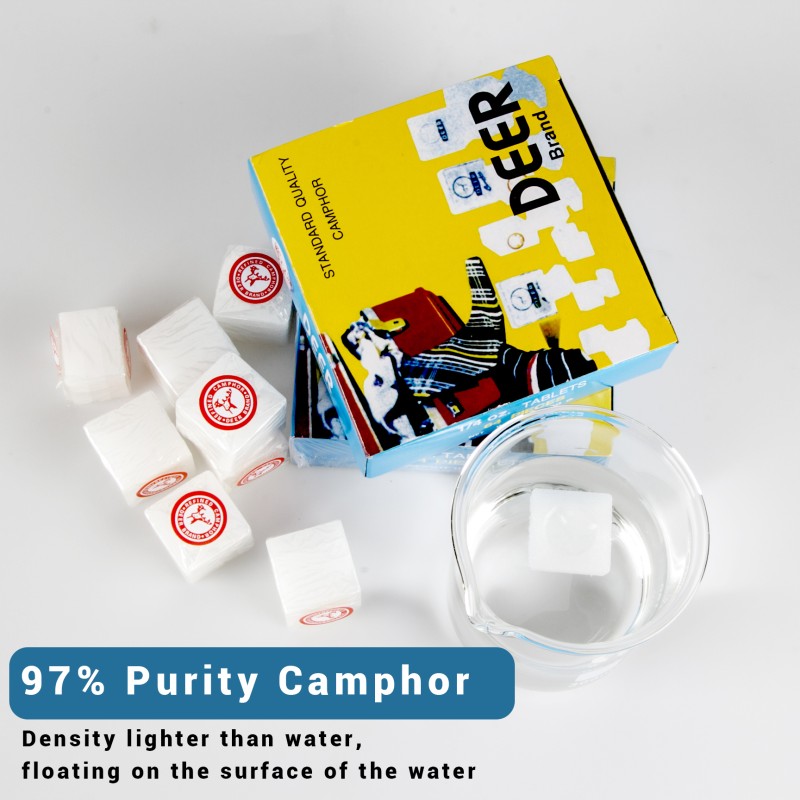 Camphor Tablets Factory - 300g Deer Brand Puja Camphor
