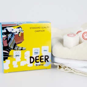 Camphor Tablets Factory - 300g Deer Brand Puja Camphor