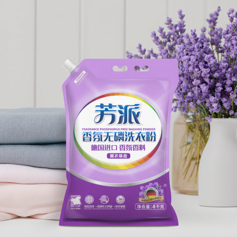 Laundry Detergent Factory - OEM Floral Scent High Foam Detergent
