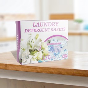 Laundry Detergent Sheets Factory - 120 Loads Concentrated Enzyme Sheets