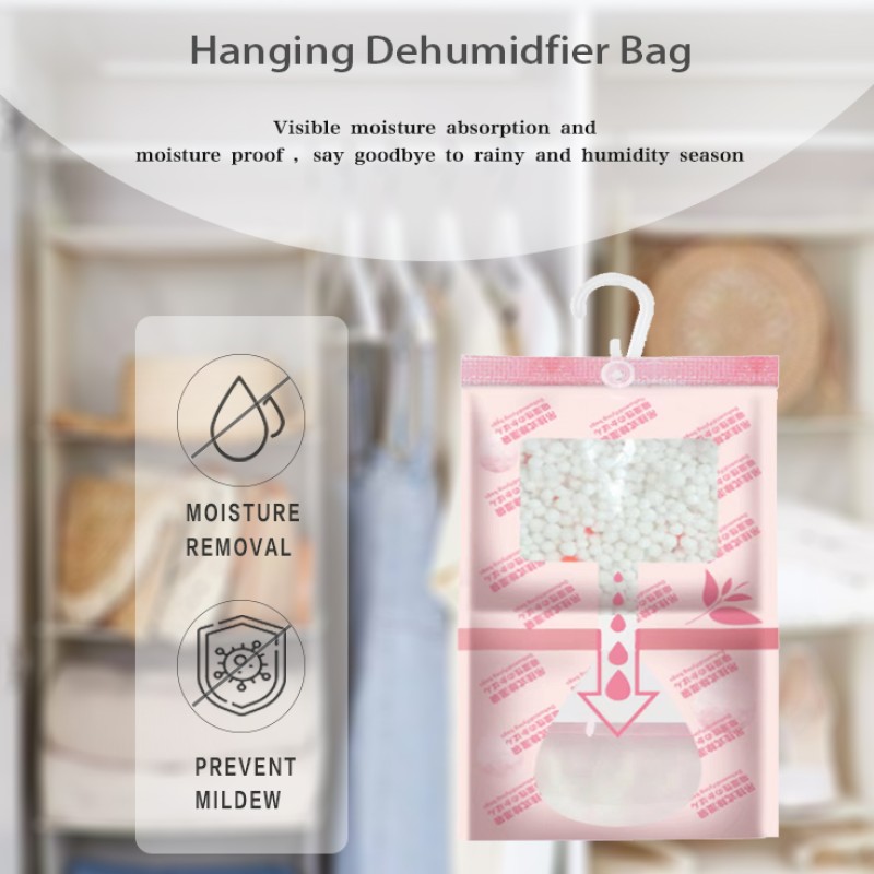 Dehumidifier Bag Supplier - 400-1000ML Hanging Moisture Absorber