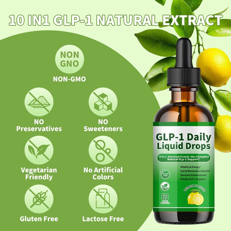 GLP1 Supplement Drops Manufacturer - Metabolic Gut Health