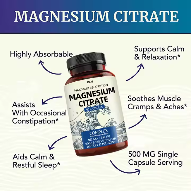Magnesium Complex Factory - Vegan 500mg Relaxing