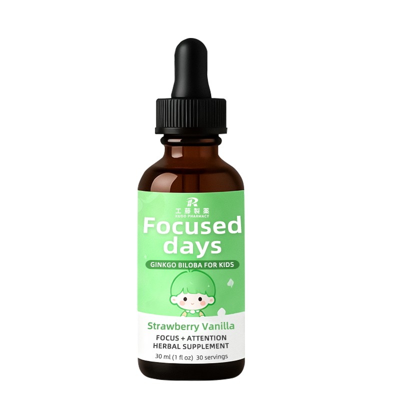 Hibiscus Gingko Drops Supplier - Kids Focus Immune Support