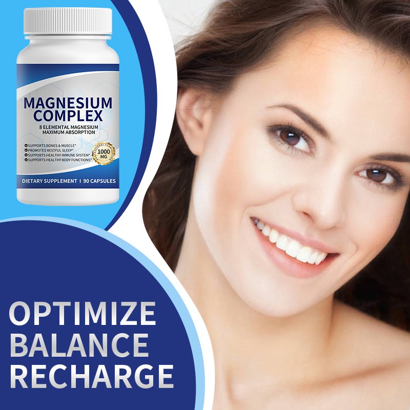 Magnesium Capsules Supplier - Night Cramps Sleep Support