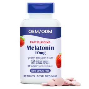 Melatonin Tablets Manufacturer - 10mg Fast Dissolve Sleep