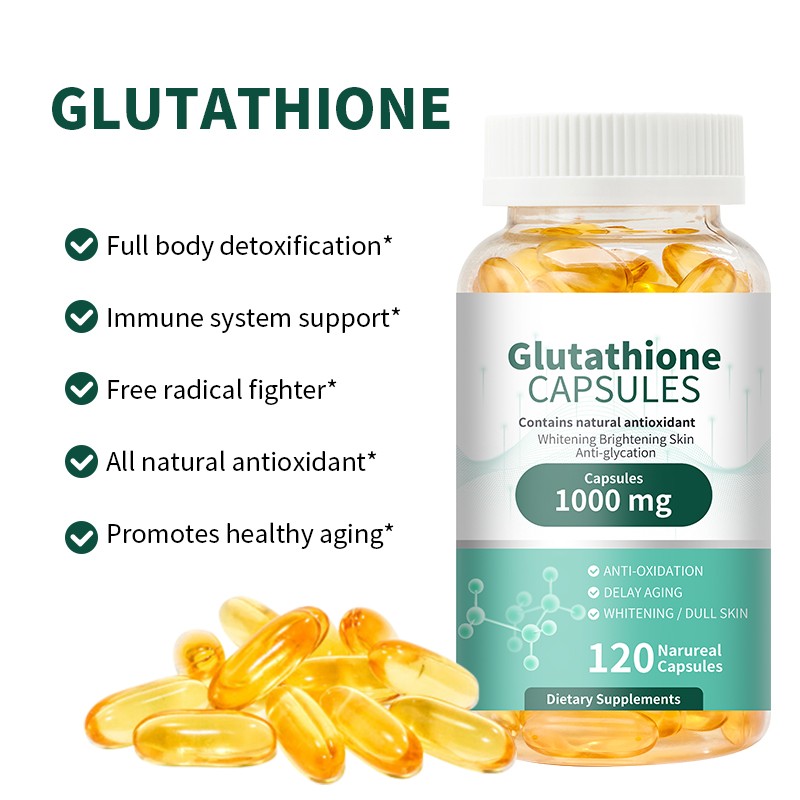 L-Glutathione Softgels Manufacturer - 1000mg Antioxidant Immune