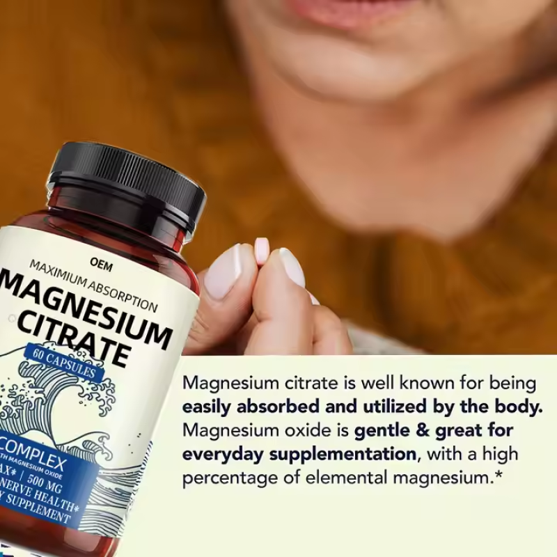 Magnesium Complex Factory - Vegan 500mg Relaxing