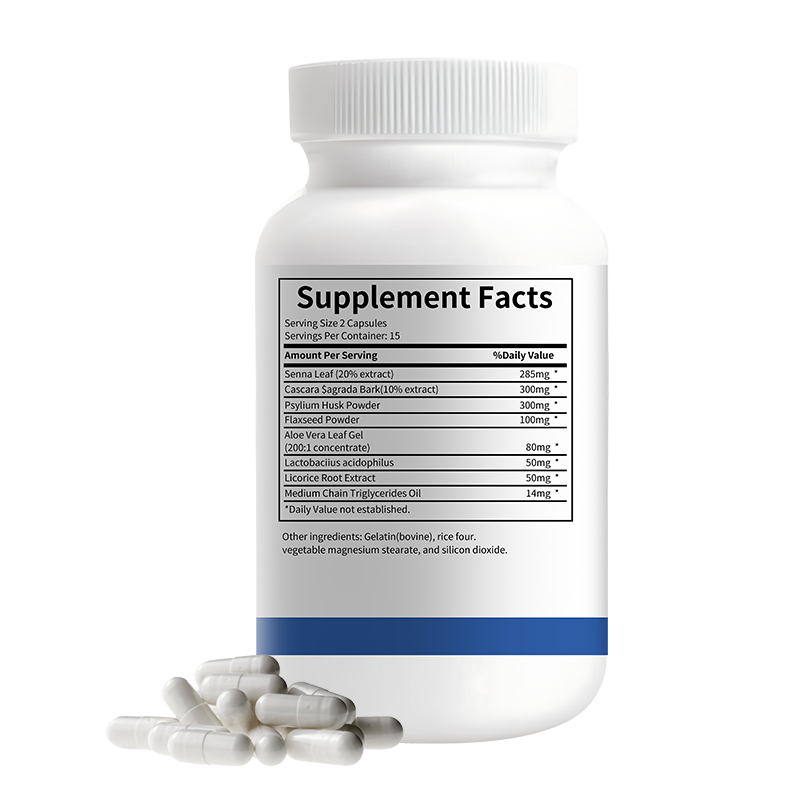 Herbal Cleanse Capsules Factory - 15 Day Digestive Support