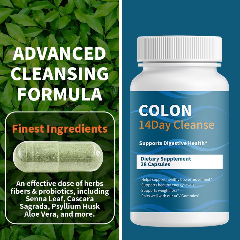 Colon Cleanse Capsules Manufacturer - 14 Day Gut Health