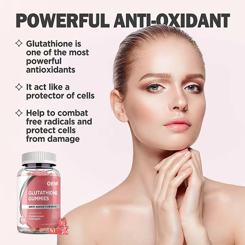 Skin Whitening Gummies Supplier - Private Label Glutathione
