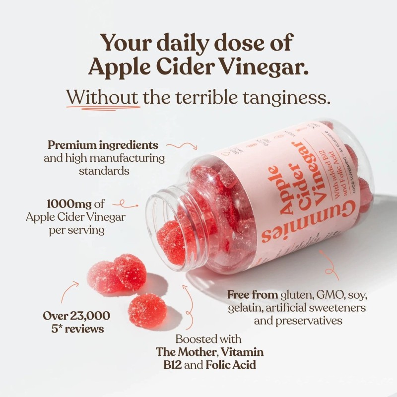 Apple Cider Gummies Factory - Vitamin B12 Gluten Free