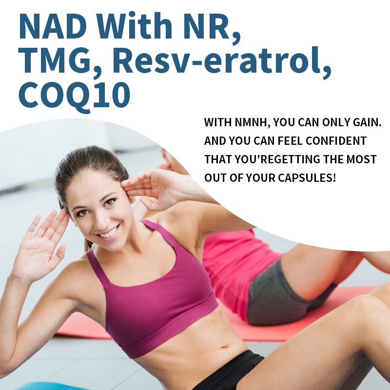 NAD+ Supplement Factory - 5 in 1 NMNH NR Resveratrol