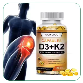 Calcium Softgels Factory - Vegan D3 K2 Bone Support