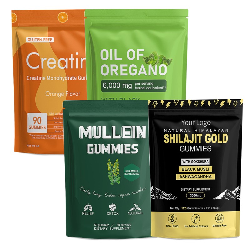 Mullein Gummies Supplier - Custom Lung Detox Antioxidant