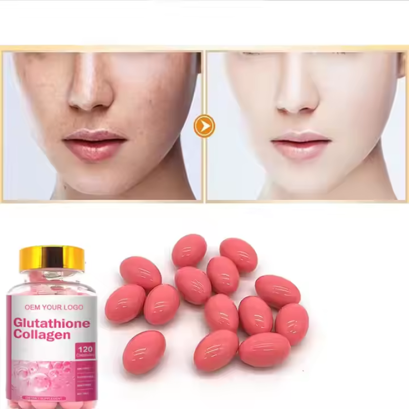 L-Glutathione Softgels Factory - Skin Whitening Collagen