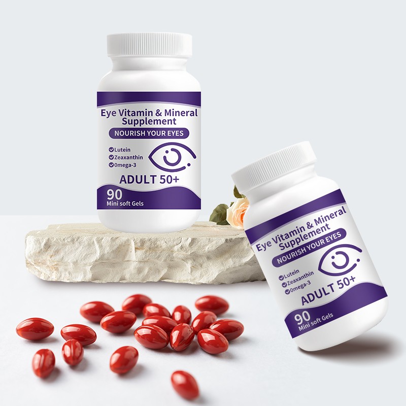 Eye Vitamin Softgels Supplier - Lutein Zeaxanthin Omega