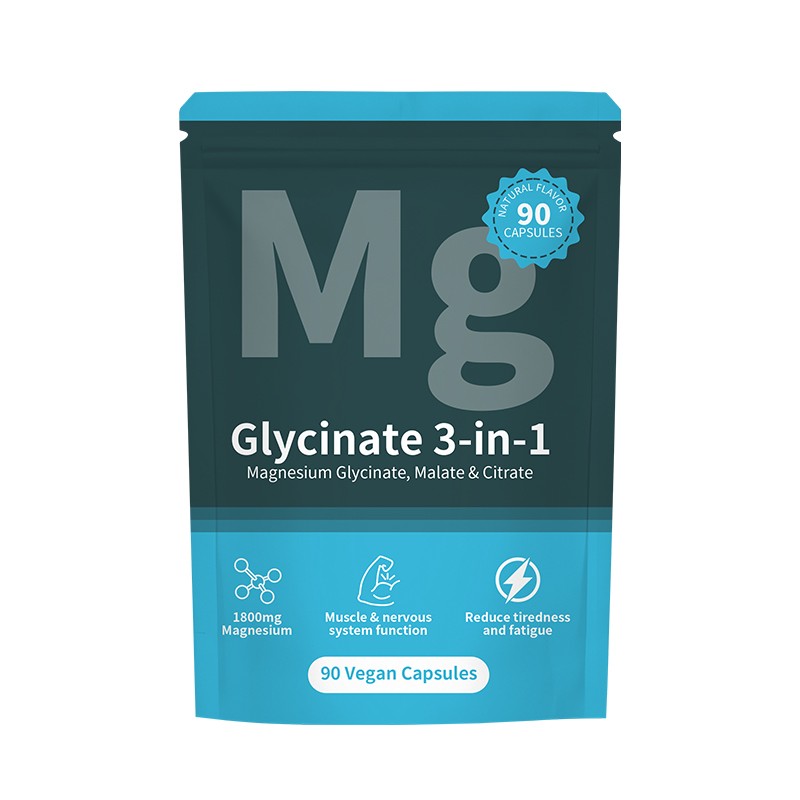 Magnesium Glycinate Factory - 3 in 1 GMP Certified