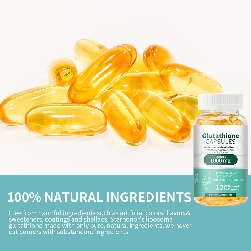 L-Glutathione Softgels Manufacturer - 1000mg Antioxidant Immune