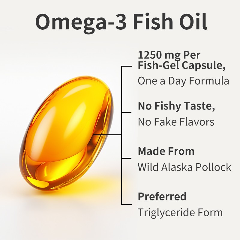 Omega 3 Softgels Factory - High Purity EPA DHA