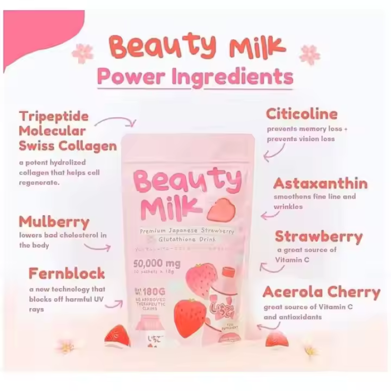Collagen Drink Powder Factory - Low Sugar Beauty Gluta