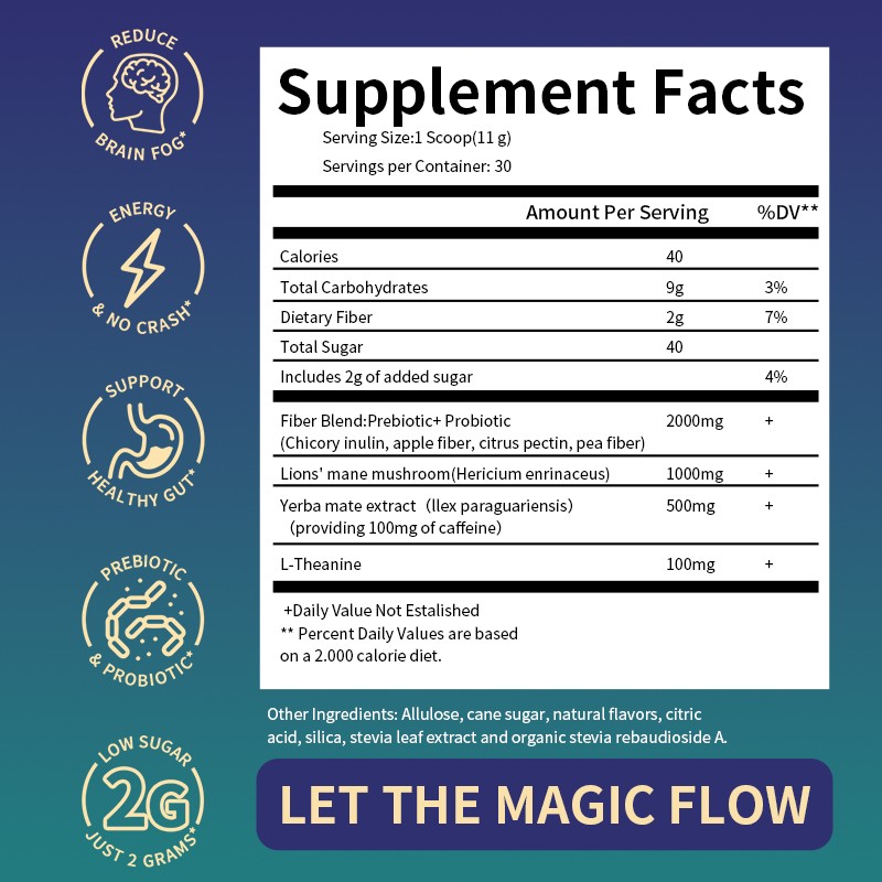 Yerba Mate Powder Manufacturer - Instant Tea Prebiotics