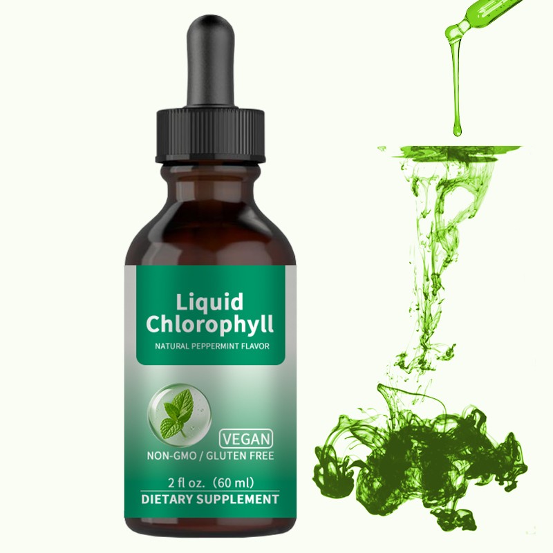 Chlorophyll Liquid Drops Factory - Vegan GMP Certified