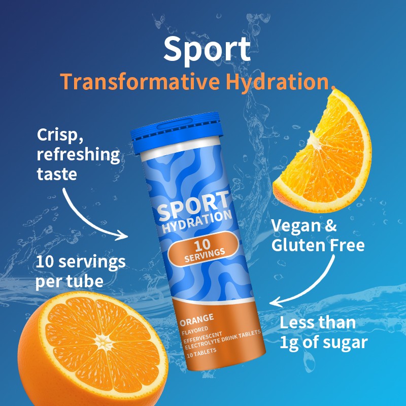 Electrolyte Tablets Manufacturer - Effervescent Sport Hydration