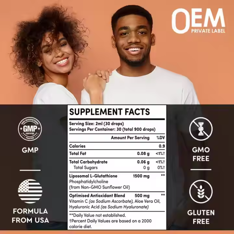 L-Glutathione Drops Manufacturer - Liposomal Liver Detox