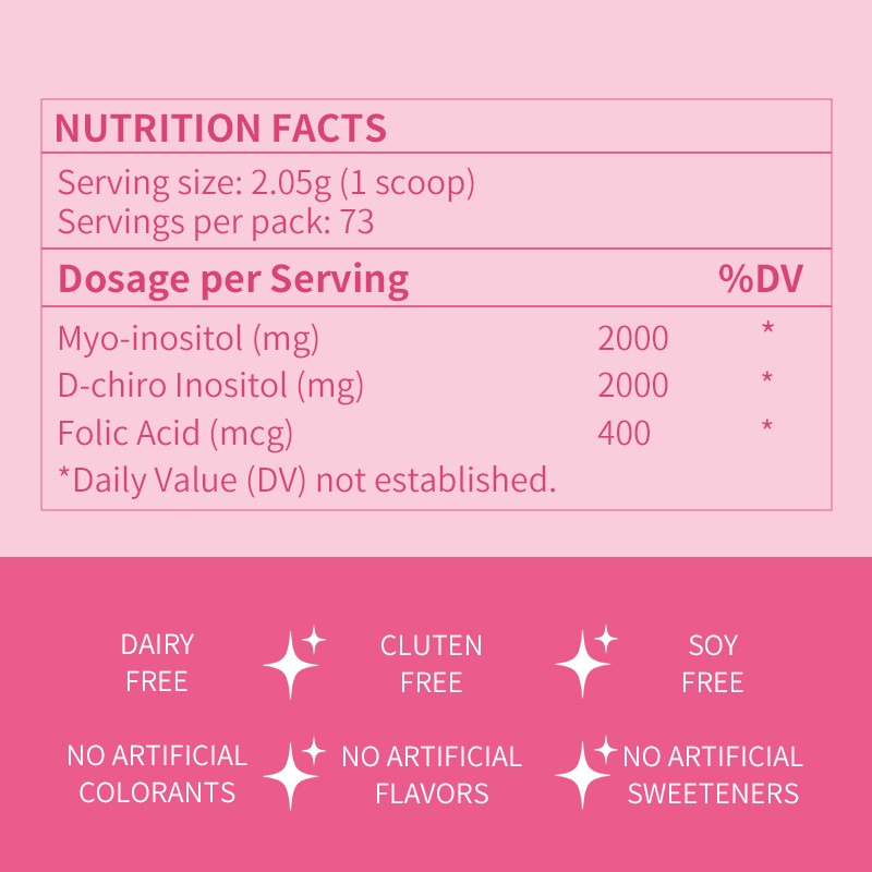 Ovarian Support Powder Supplier - Hormonal Balance Inositol