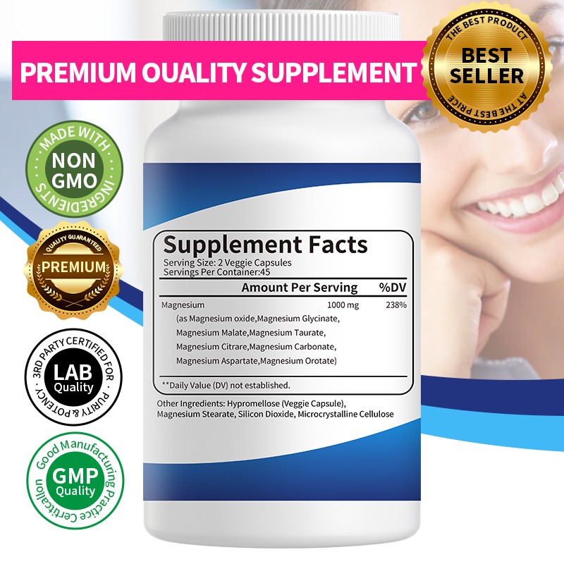 Magnesium Capsules Supplier - Night Cramps Sleep Support