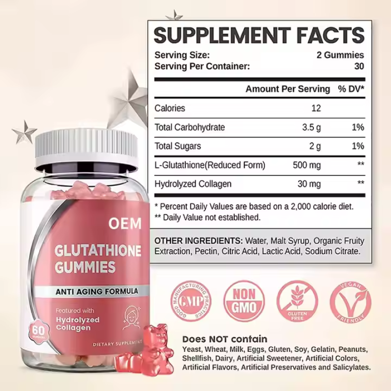 Collagen Gummies Factory - Skin Brightening Herbal