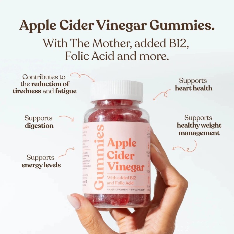 Apple Cider Gummies Factory - Vitamin B12 Gluten Free