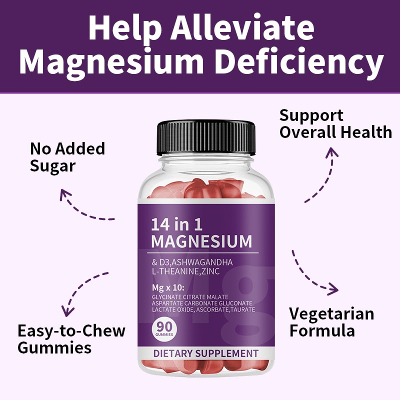 Ashwagandha Gummies Supplier - 14 in 1 Vegan Antioxidant