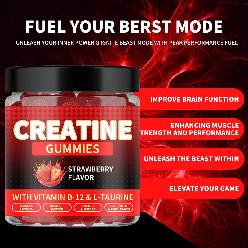 Creatine Gummies Factory - Monohydrate Pre Workout