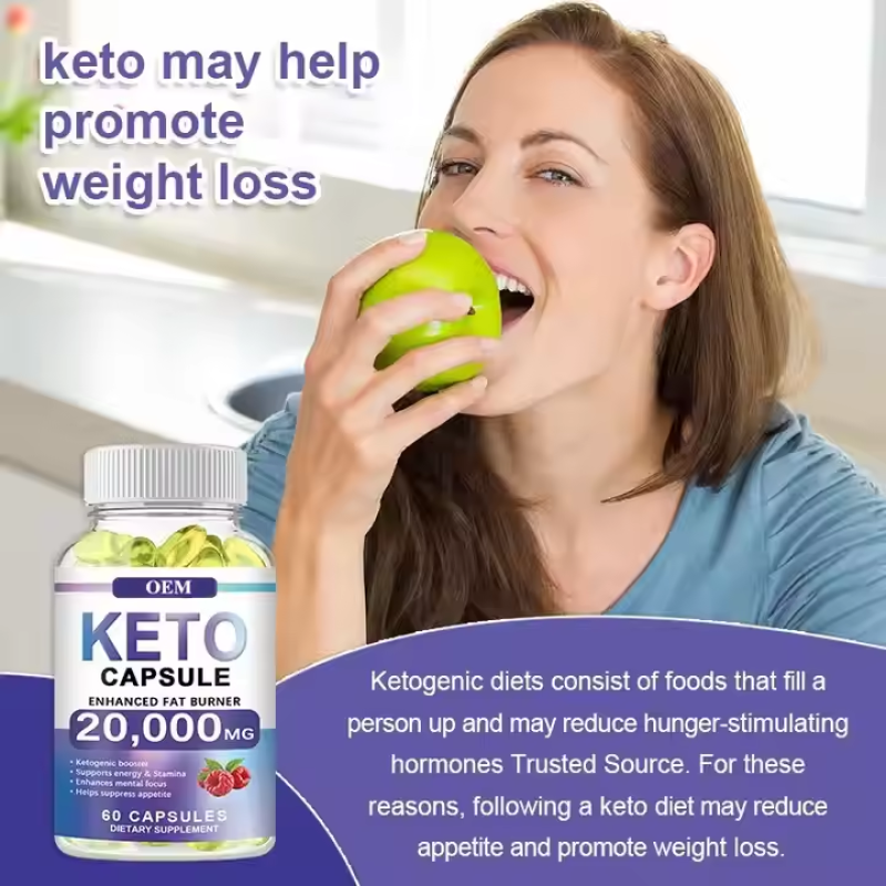 Keto BHB Softgels Supplier - Plant Extract Slimming