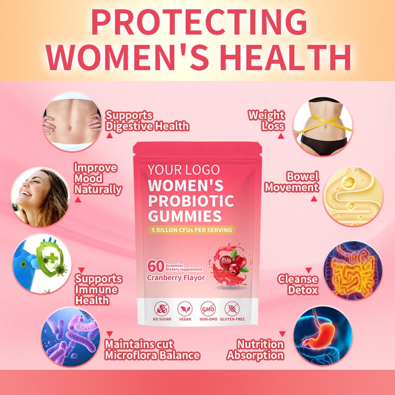 Probiotic Gummies Manufacturer - Women PH Balance Custom