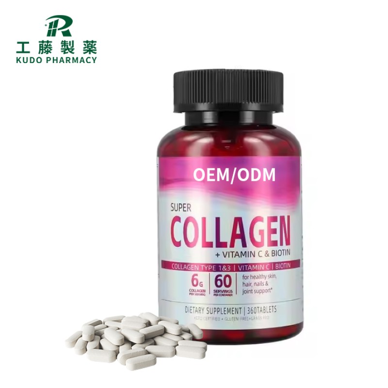 Collagen Tablets Supplier - Vitamin C Biotin Hair Skin