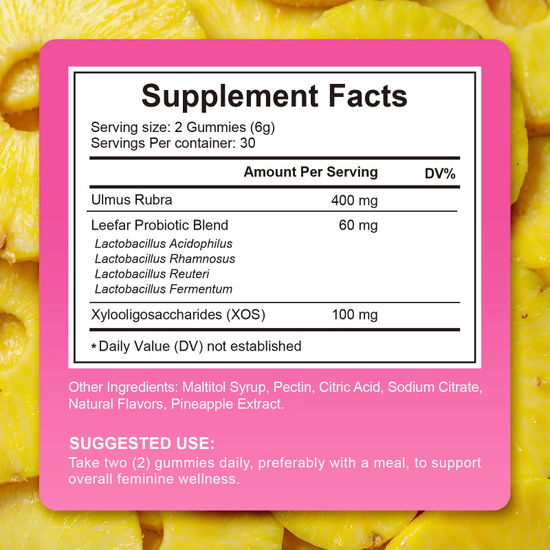 Probiotic Gummies Manufacturer - Women Gut Health Support