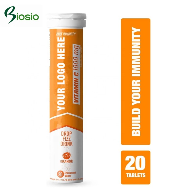 Vitamin C Tablet Factory - 1000mg Effervescent Tablet OEM