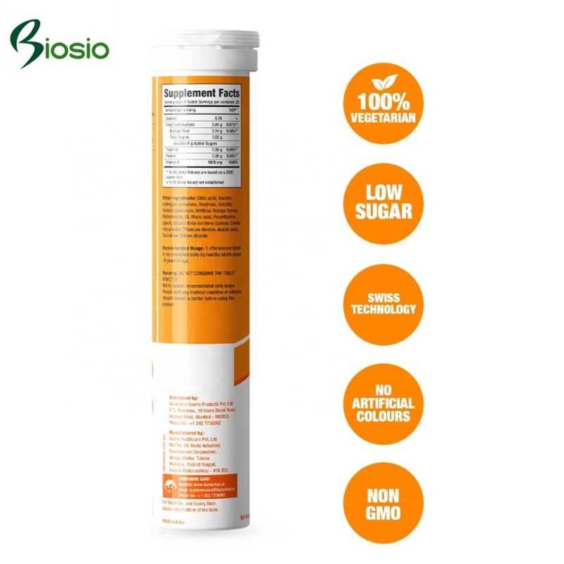 Vitamin C Tablet Factory - 1000mg Effervescent Tablet OEM