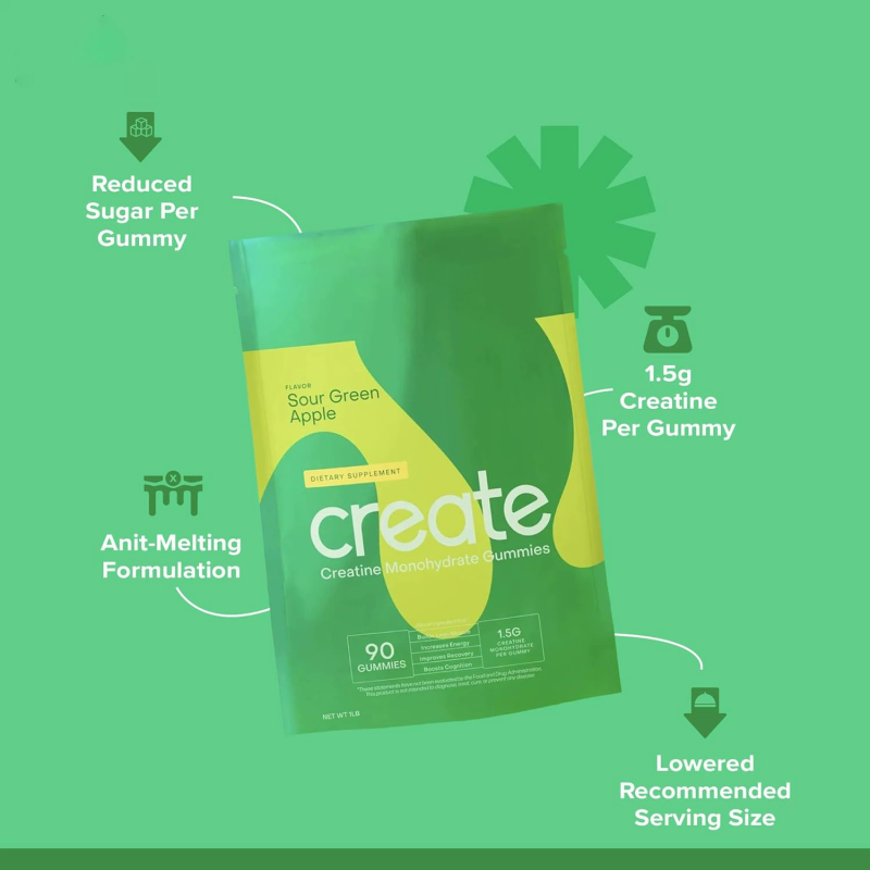 Creatine Monohydrate Gummy Supplier - Health Food Grade Immune