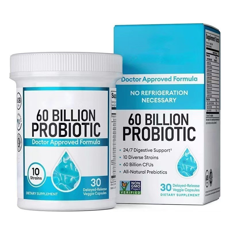 Women Prebiotic Capsules Factory - 10 Strains 60 Billion