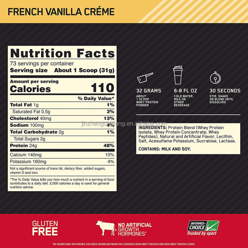 Protein Powder Supplier - Custom Label 0.9kg 2.27kg