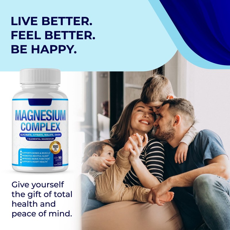 Magnesium Complex Capsules Supplier - Citrate Sleep Relaxation